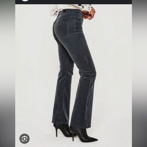 Alexxis Boot high rise-vintage cut Twilight Canal corduroy jeans